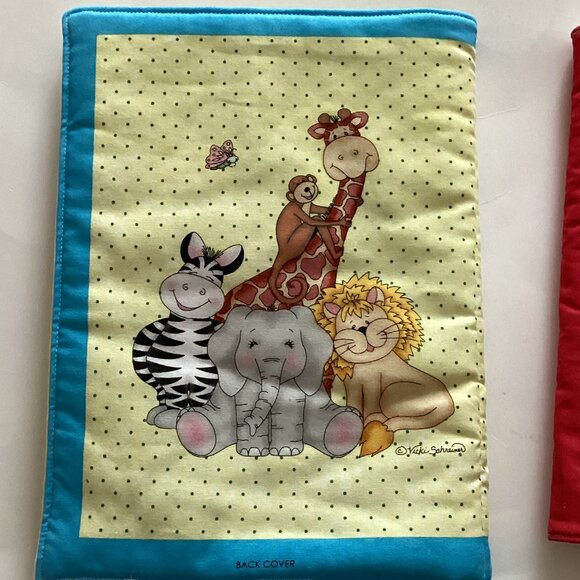 2 Soft Cloth Baby Toddler Learning Toys Handmade Books - Picture 3 of 8